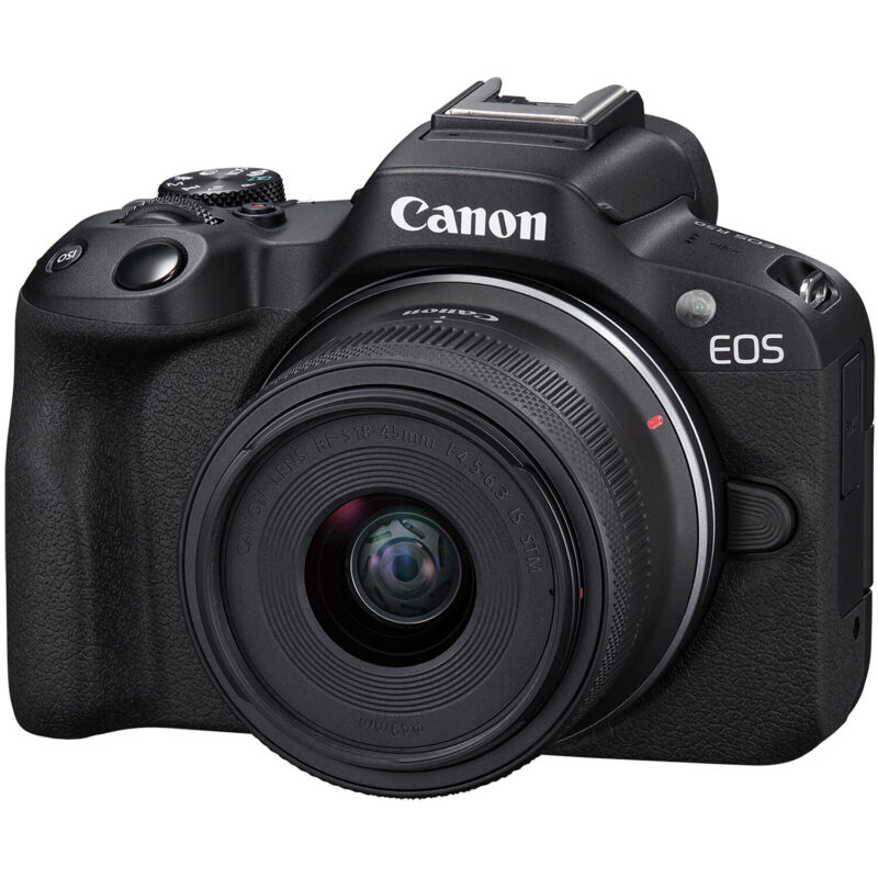 Canon EOS R50 Mirrorless Camera with 18-45mm Lens (Black) Islamabad Tech 38