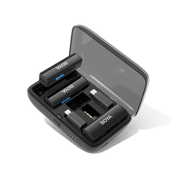 BOYA BOYALINK 2-Person All-in-One Wireless Microphone System with Interchangeable Connectors (2.4 GHz)