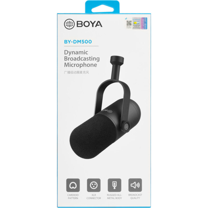 BOYA BY-DM500 Dynamic XLR Podcast Microphone Islamabad Tech 45