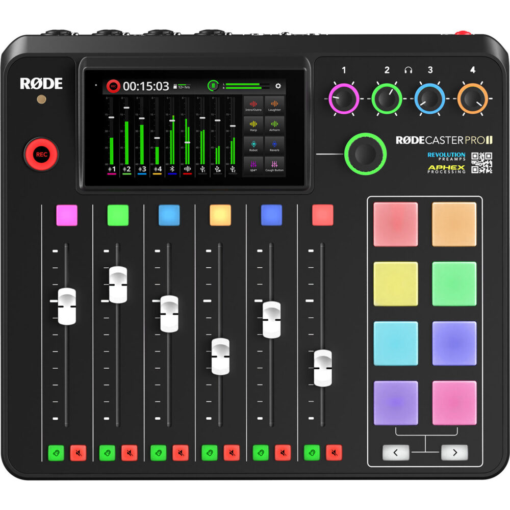 RODE RODECaster Pro II Integrated Audio Production Studio - Image 2