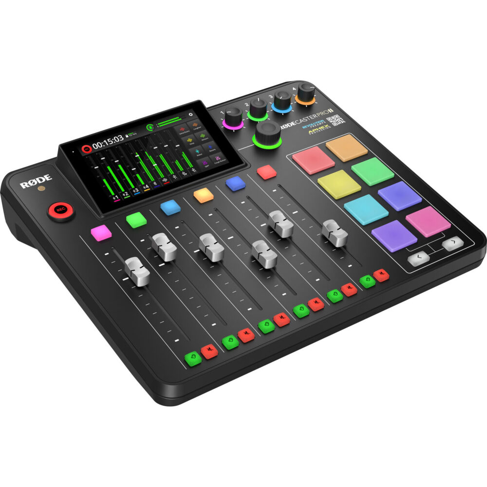 RODE RODECaster Pro II Integrated Audio Production Studio - Image 4