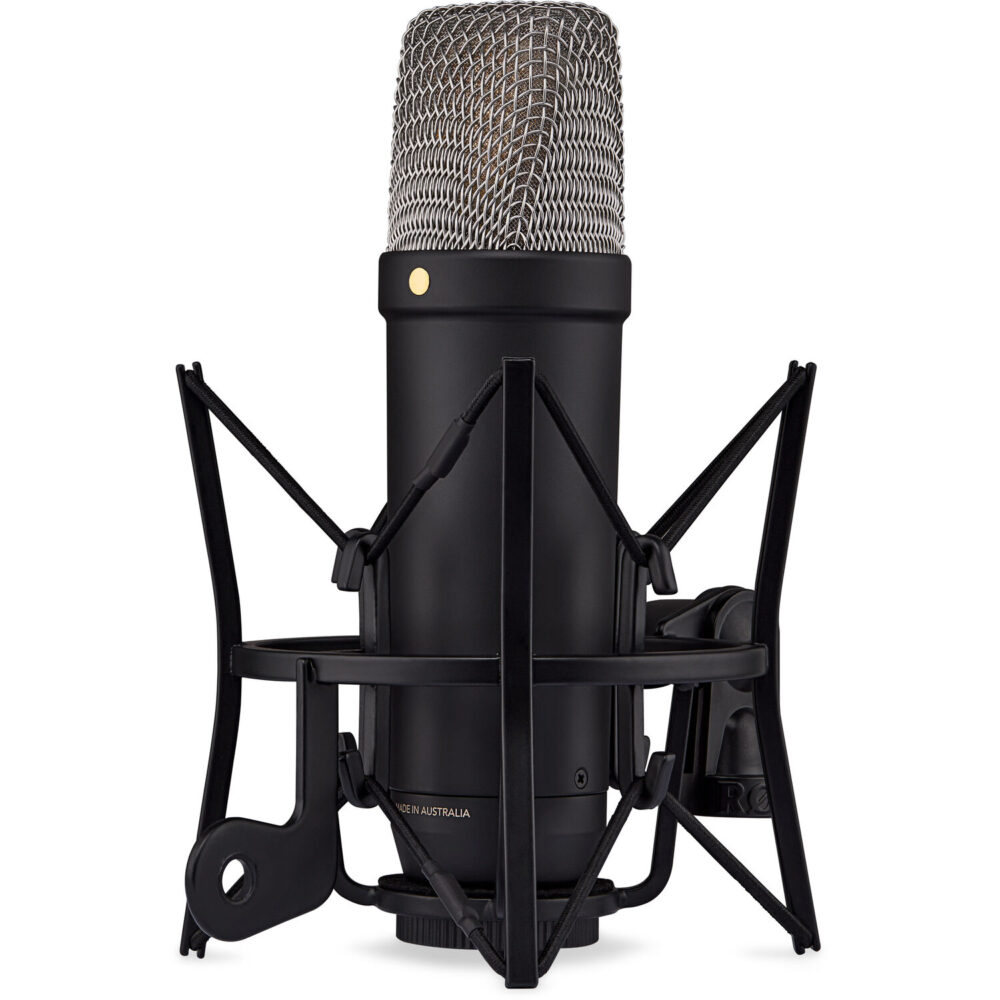 RODE NT1 5th Generation Large-Diaphragm Cardioid Condenser XLR/USB Microphone (Black) - Image 4
