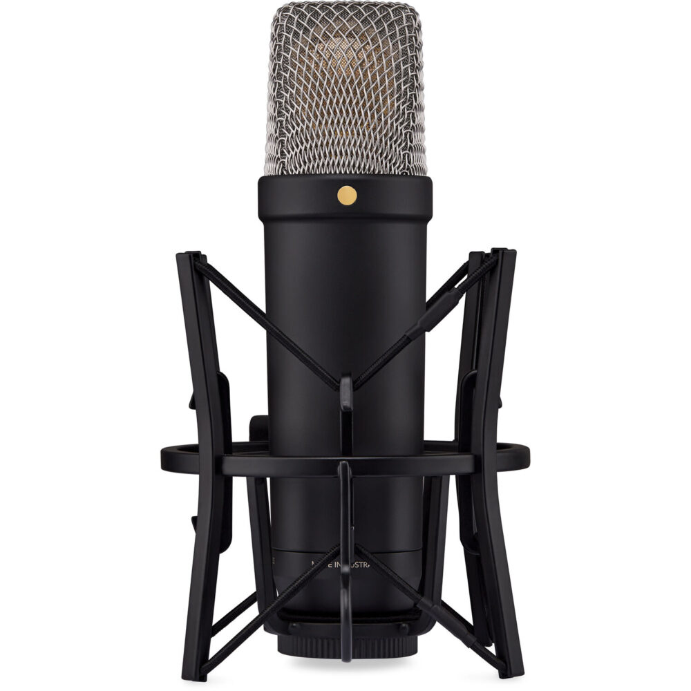 RODE NT1 5th Generation Large-Diaphragm Cardioid Condenser XLR/USB Microphone (Black) - Image 3