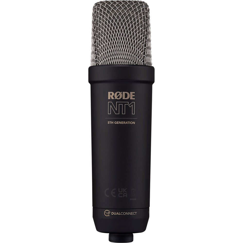 RODE NT1 5th Generation Large-Diaphragm Cardioid Condenser XLR/USB Microphone (Black) - Image 8