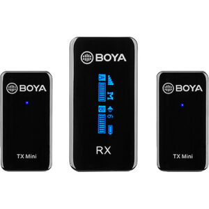 BOYA BOYALINK 2-Person All-in-One Wireless Microphone System with Interchangeable Connectors (2.4 GHz) Islamabad Tech 36