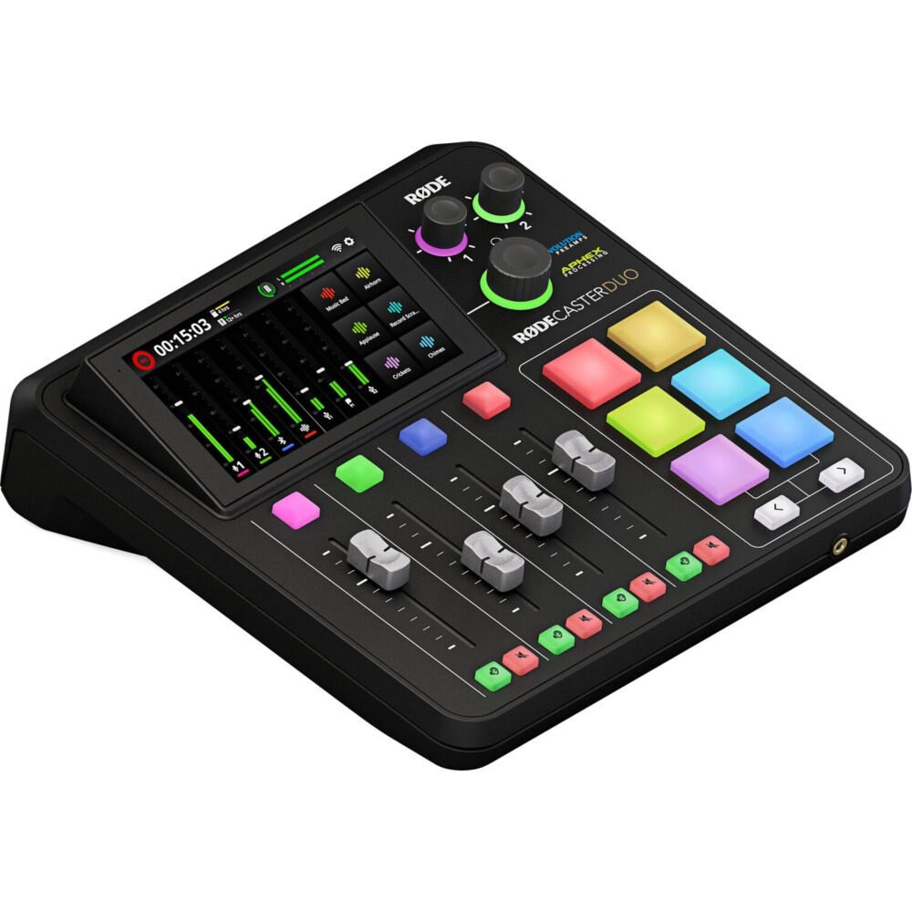 RODE RODECaster Duo Integrated Audio Production Studio (Black) - Image 3