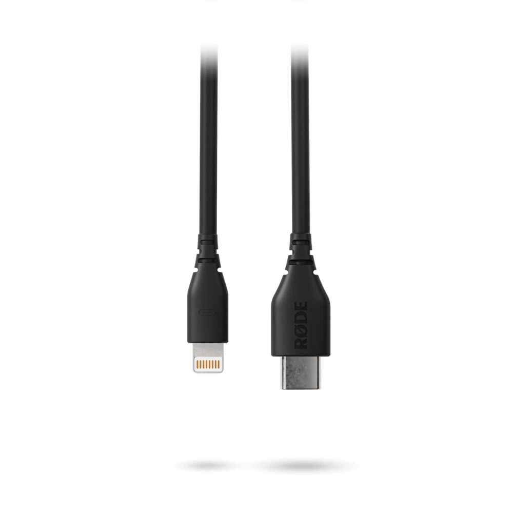 RODE SC21 Lightning to USB-C Cable (Black, 11.8")