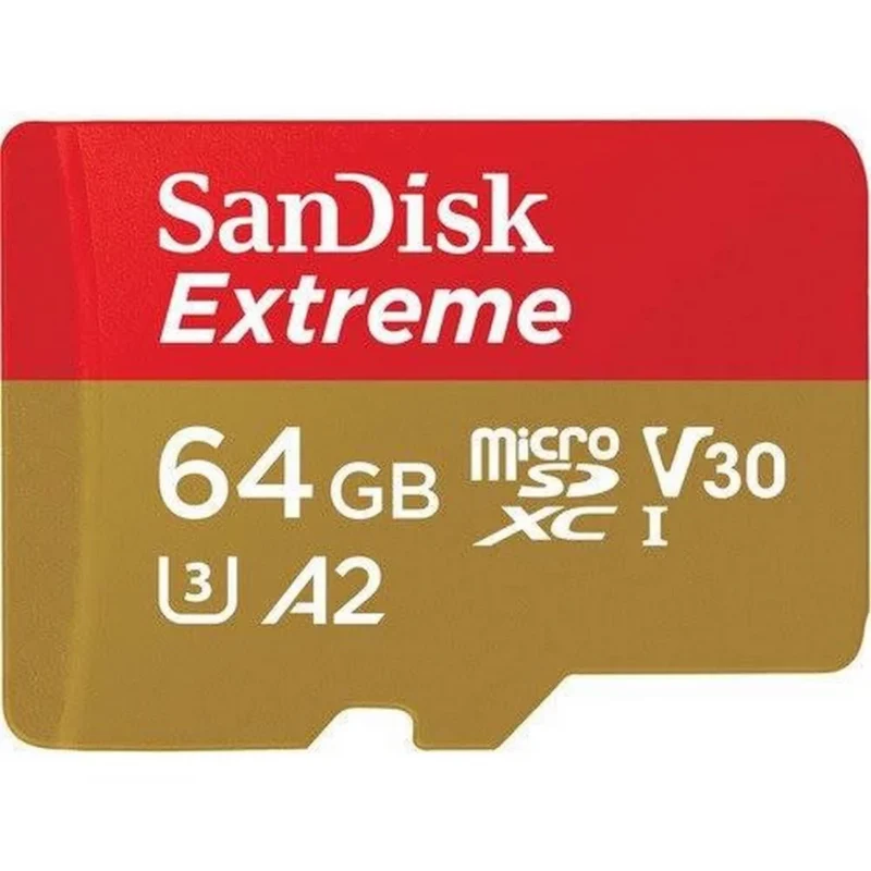 Sandisk EXTREME 64-512GB MicroSD Memory Card – For Action Cam / Drones Islamabad Tech 37