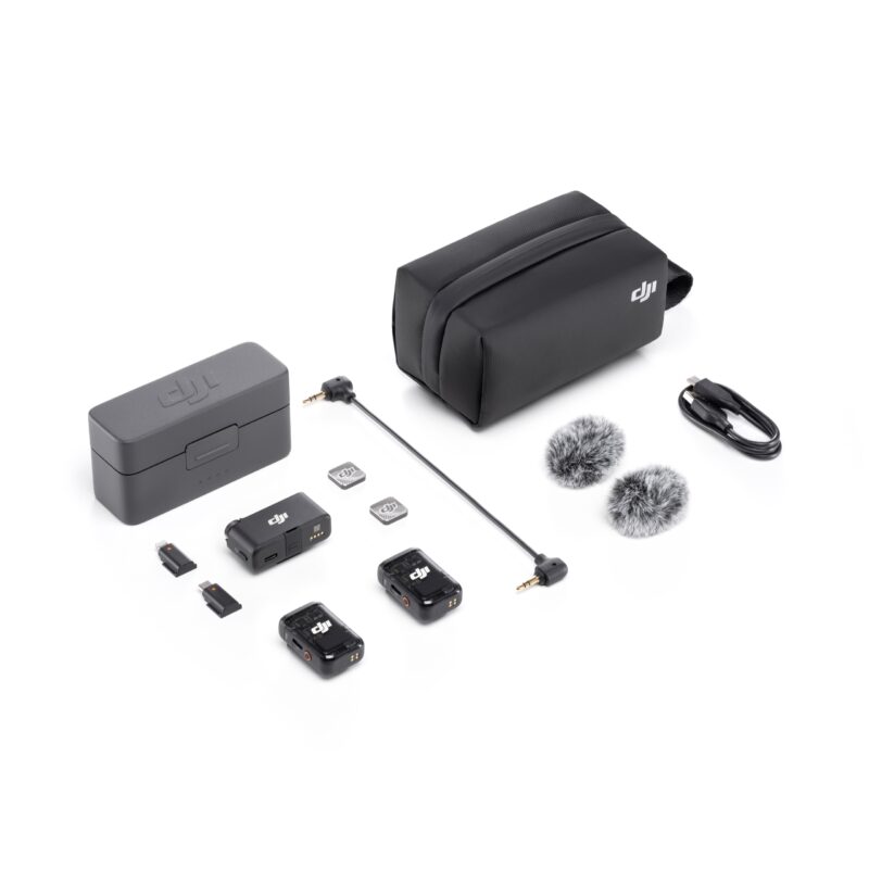 DJI Mic 2 (2 TX + 1 RX + Charging Case) Islamabad Tech 53