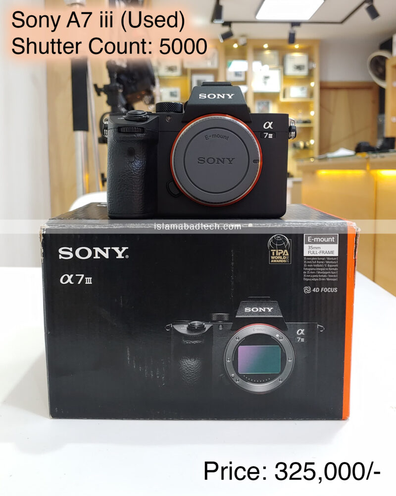 Sony A7iii Body (Used) Islamabad Tech 36