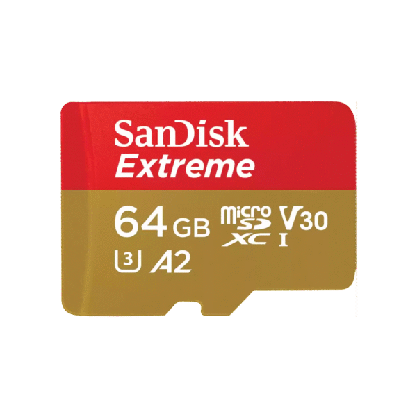 SanDisk Extreme microSD CARD - 64GB