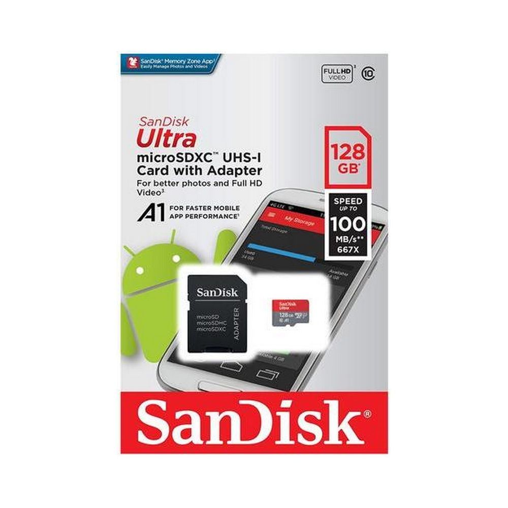 Sandisk 128gb Ultra SD Card