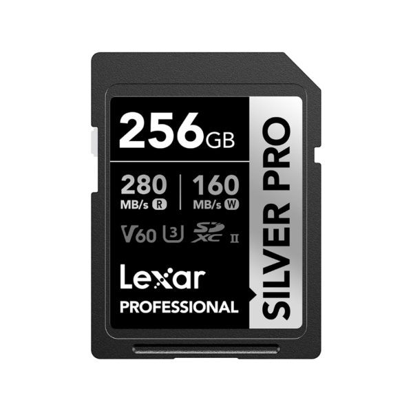 Lexar Silver Pro SDXC UHS II 256GB Memory Card