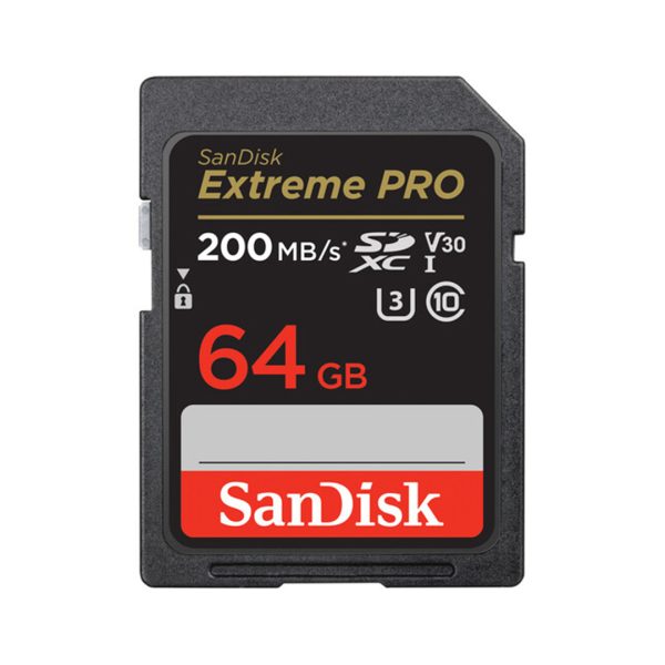 SANDISK Extreme PRO SD UHS I Card 64gb