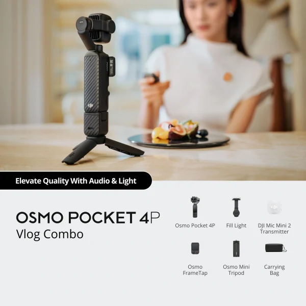 DJI Osmo Pocket 4P Vlog Combo